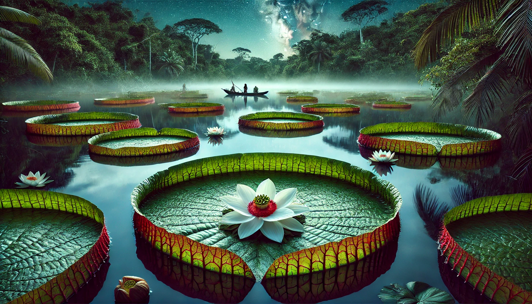 Vitória-Régia: A Gigante das Águas Amazônicas