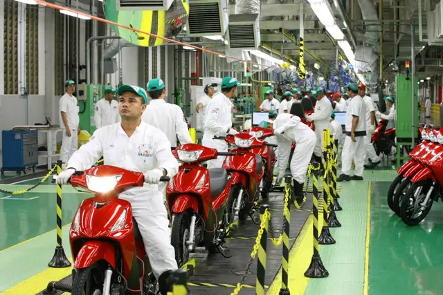 Produção de motos ‘acelera’ e bate marca de 500 mil unidades