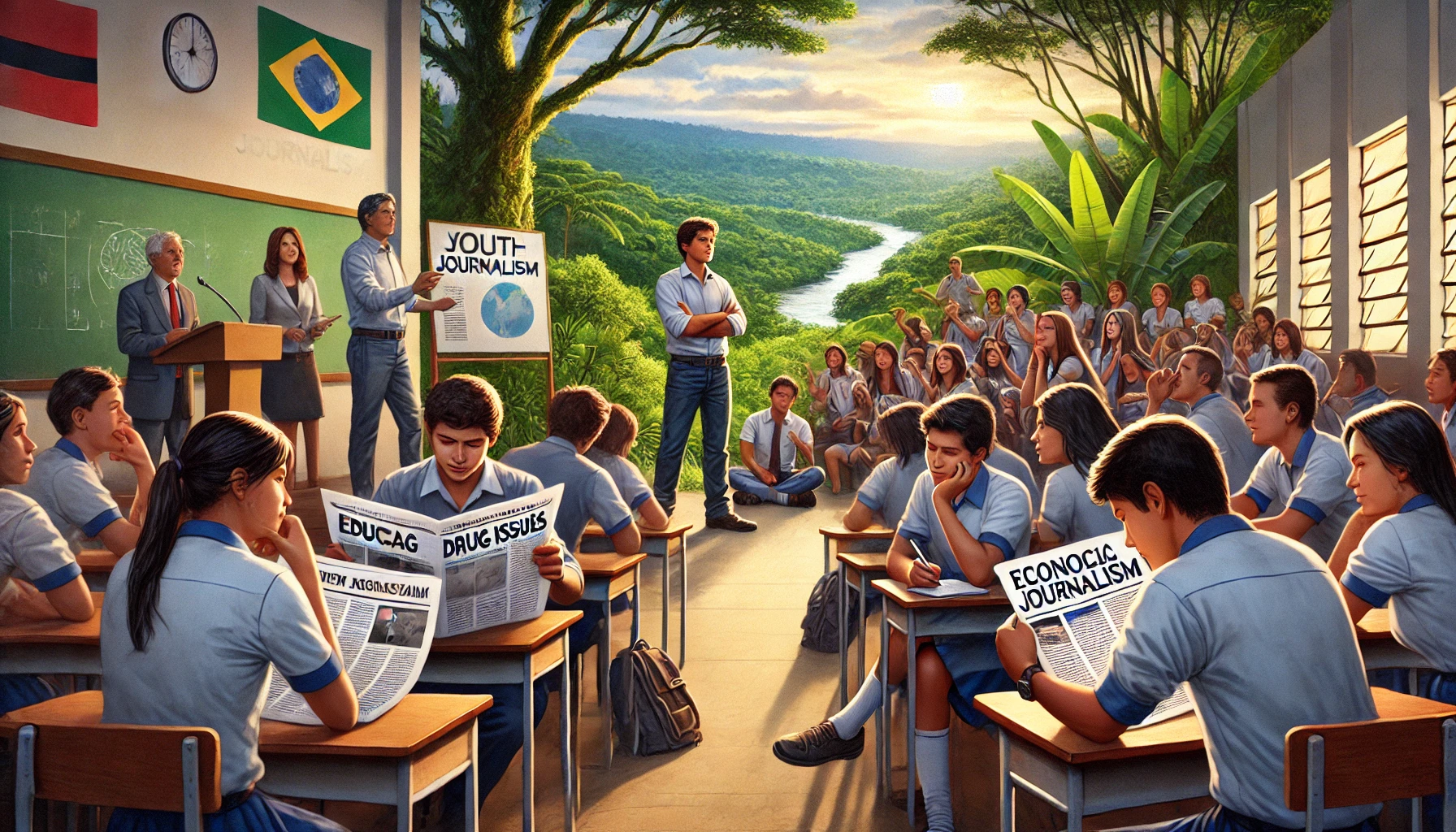 Jovens: o futuro do Brasil e os desafios da Amazônia
