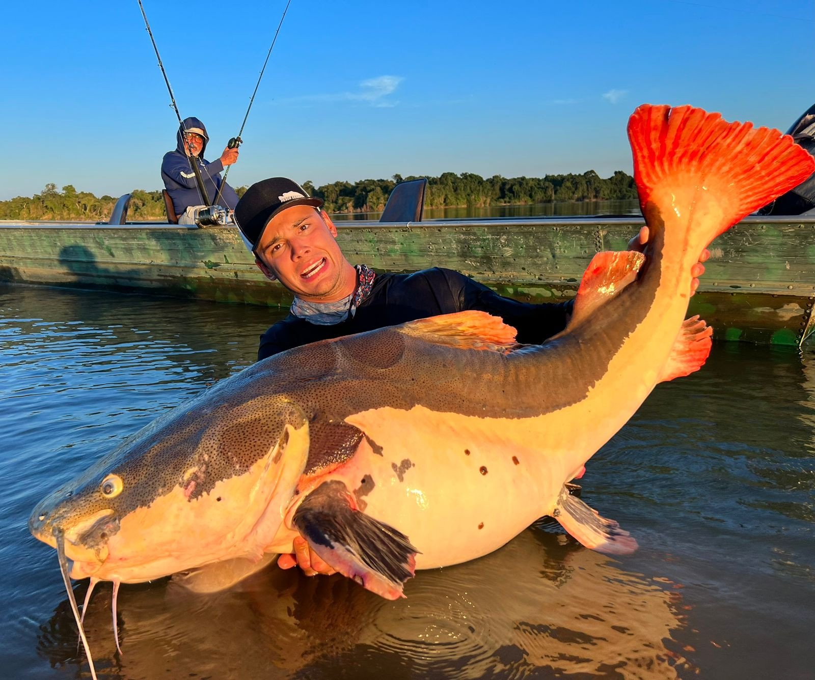 Pirarara de mais de 70 KG em Fama Amazônica