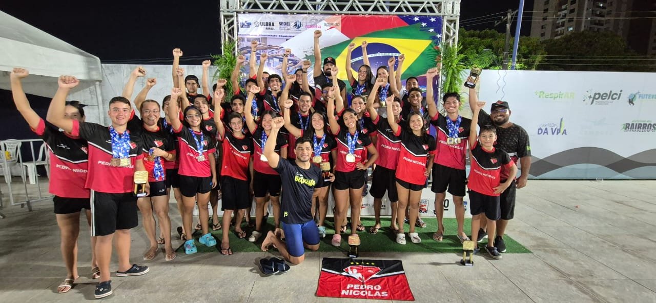 Instituto Pedro Nicolas de Natação Campeã Norte Nordeste 2024