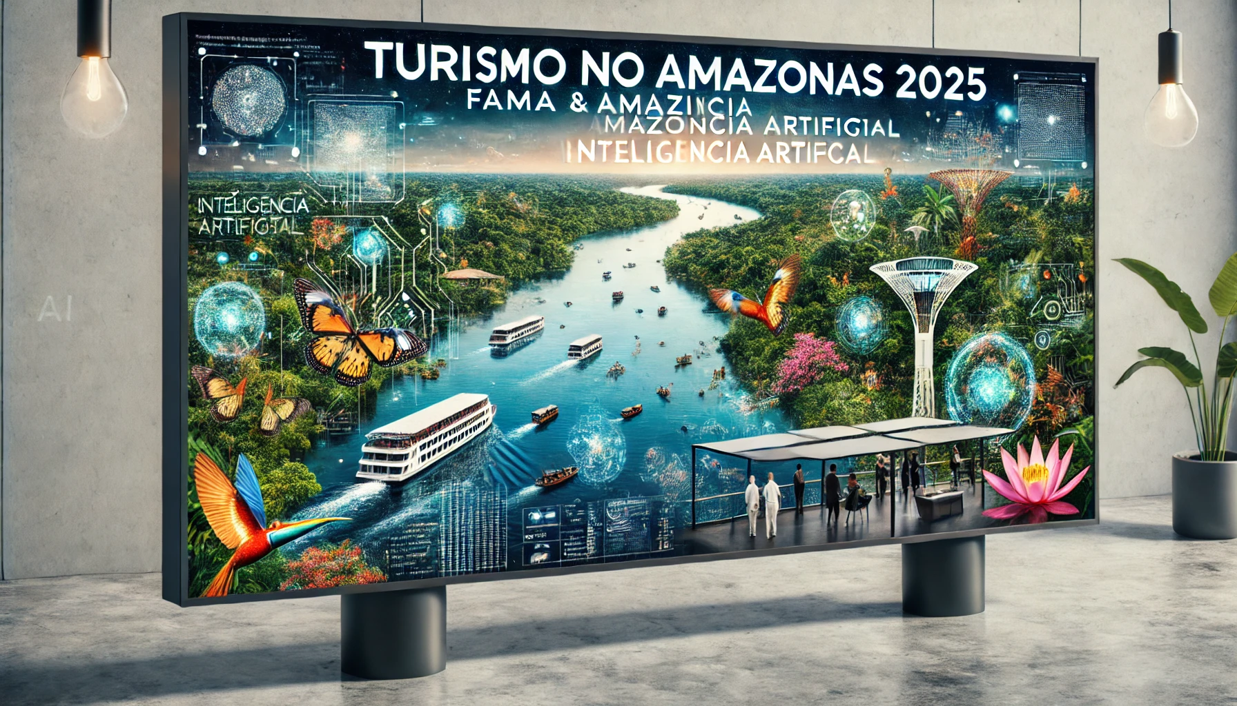 Turismo no Amazonas cresce 26% em janeiro de 2025, mas enfrentará desafios com a estiagem