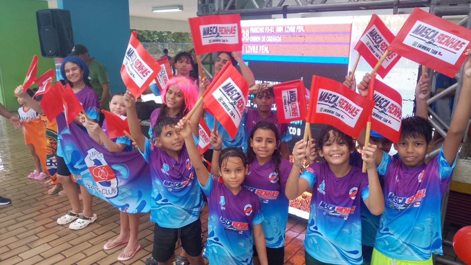 Exemplo de Humildade Brilha na Abertura do Camp.de Natação Amazonense 2025