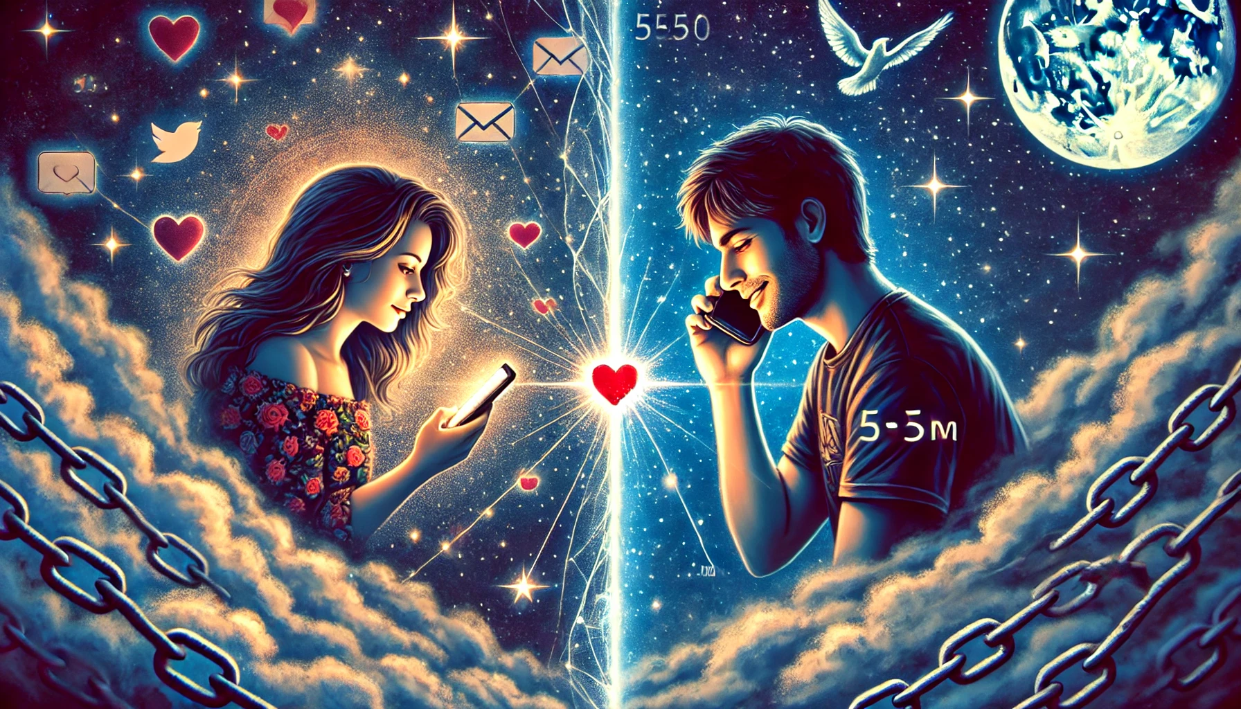 Amor e Verdade: A Conexão que Transcende o Virtual