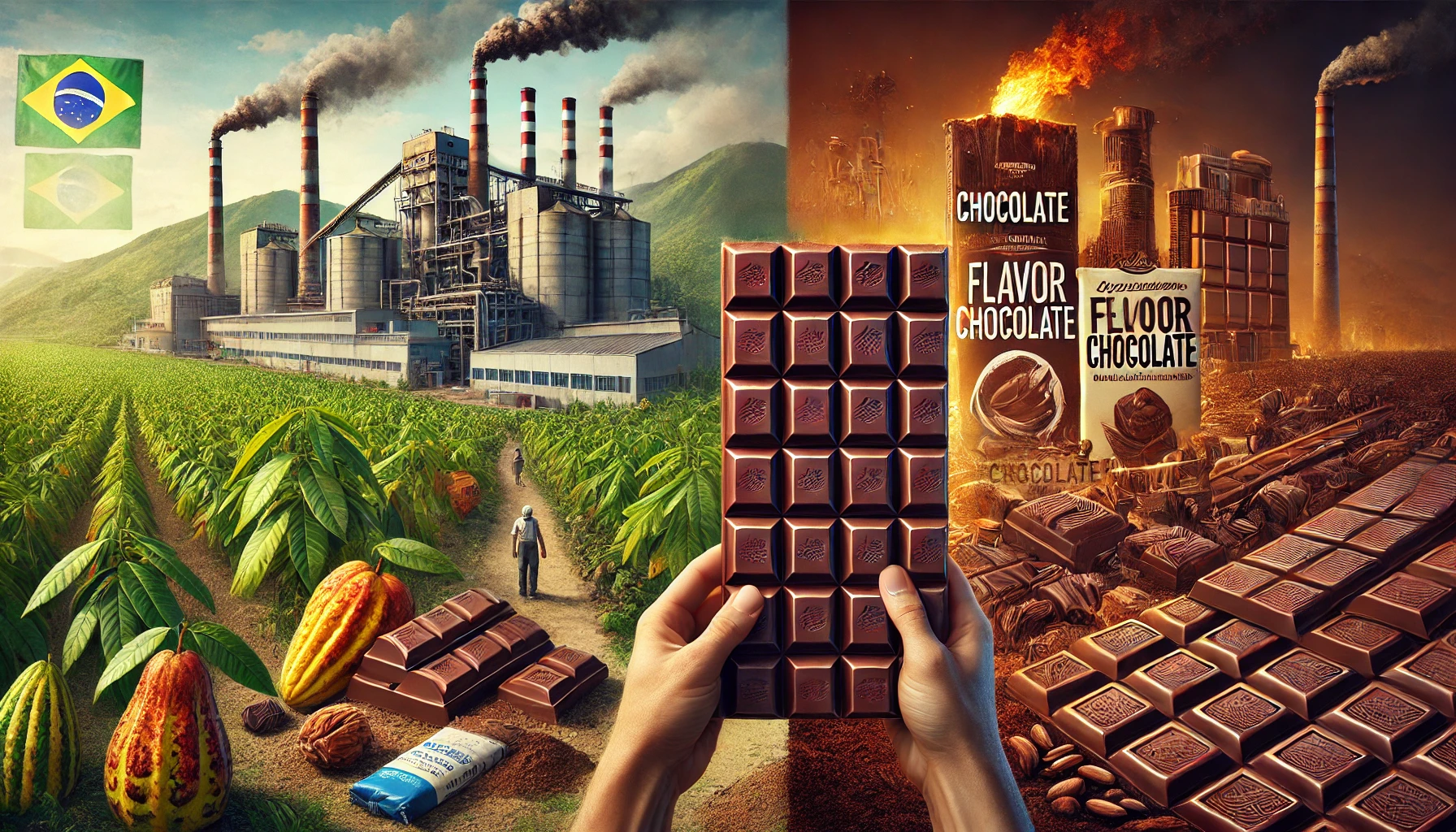 A Crise do Chocolate no Brasil: A Perda da Qualidade e o Impacto nas Preferências dos Consumidores