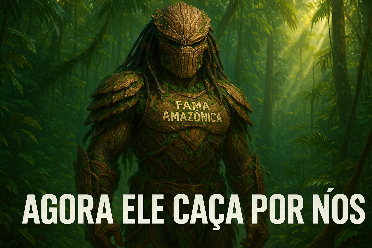 Agora ele caça por nós por Almir Souza