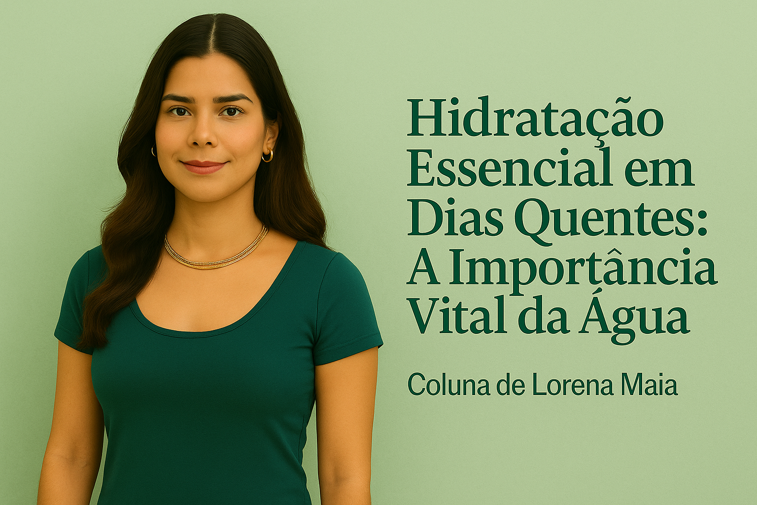 Hidratação em Dias Escaldantes