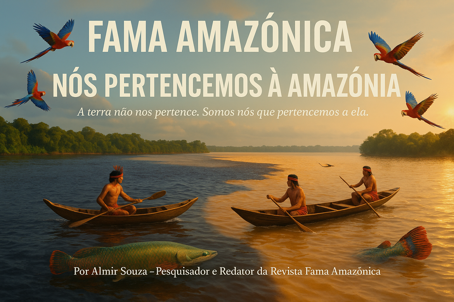 A Amazônia não pertence às pessoas — nós é que pertencemos a ela