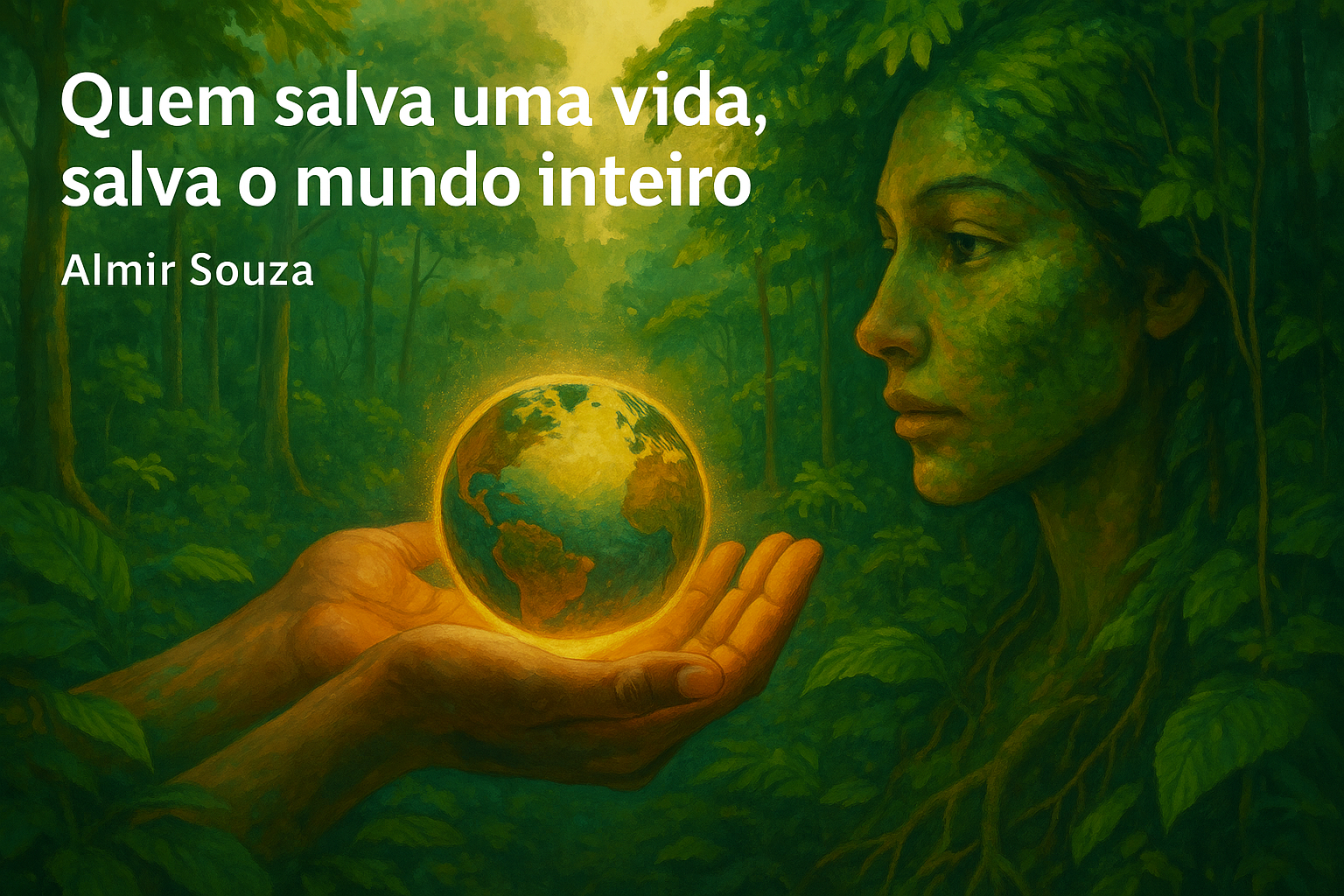 Quem salva uma vida, salva o mundo