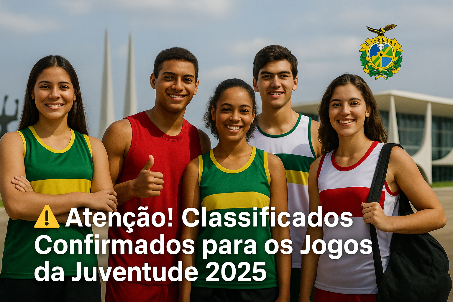 ⚠️ Atenção! Classificados Confirmados para os Jogos da Juventude 2025