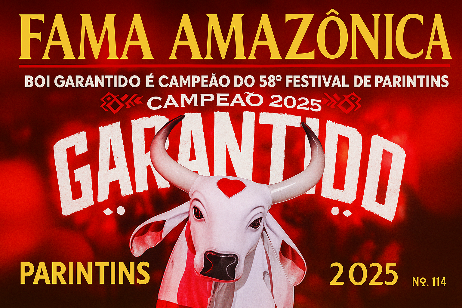 Fama Amazônica – Boi Garantido é Campeão do 58º Festival Folclórico de Parintins