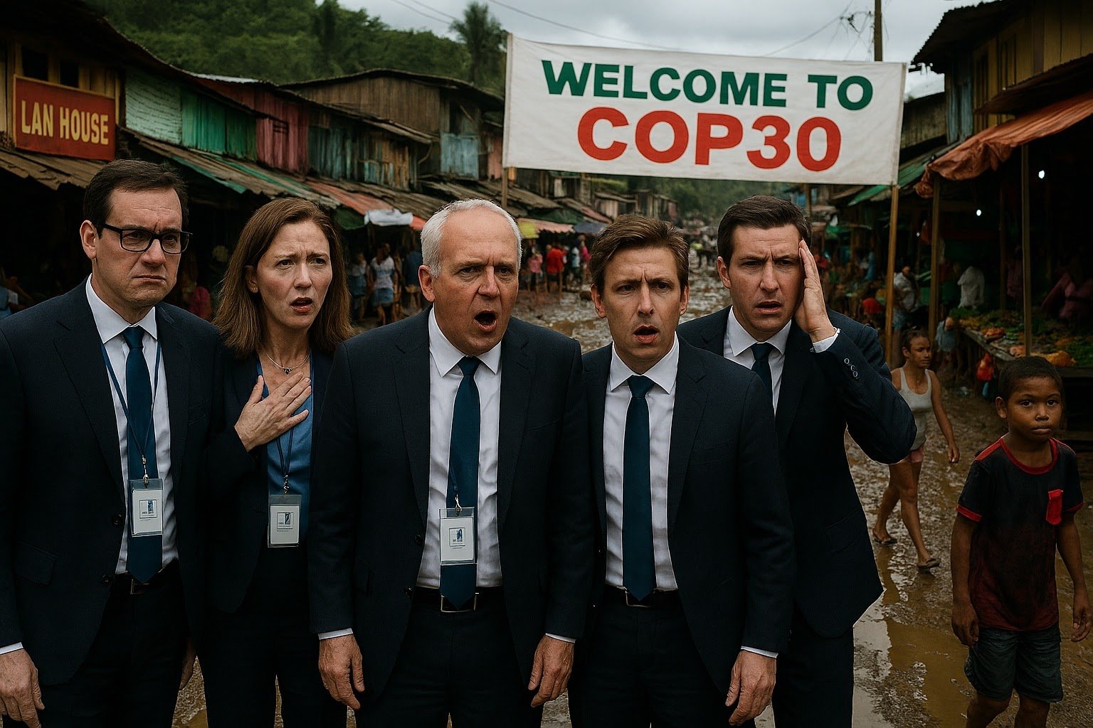 COP-30 e o Teatro do Despreparo: Quando o Brasil Troca o Nome da Cidade e o Sentido da Esperança