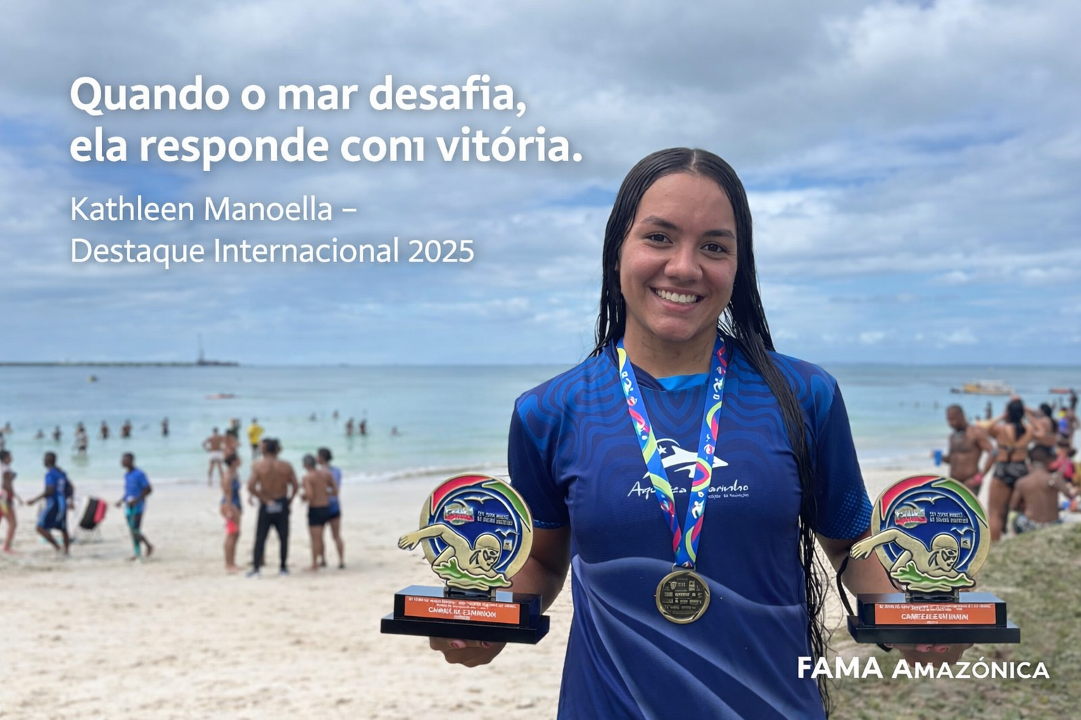 Destaque Esportivo 2025 Internacional – Kathleen Manoella