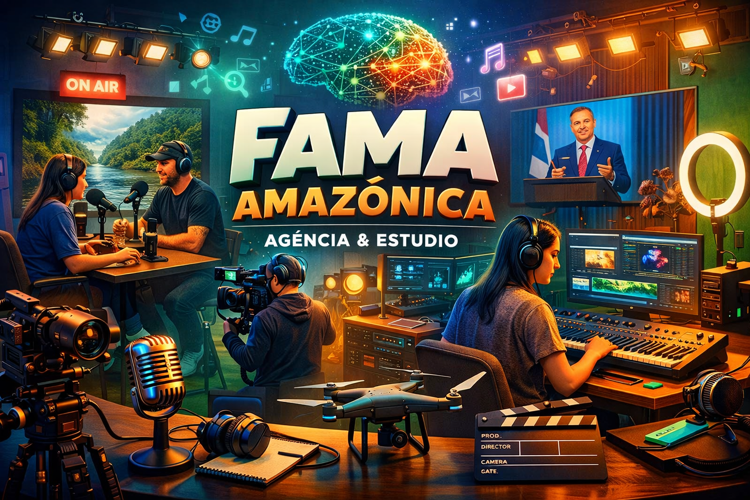 Fama Amazônica - Comunicação • Conteúdo • Audiovisual • Amazônia
