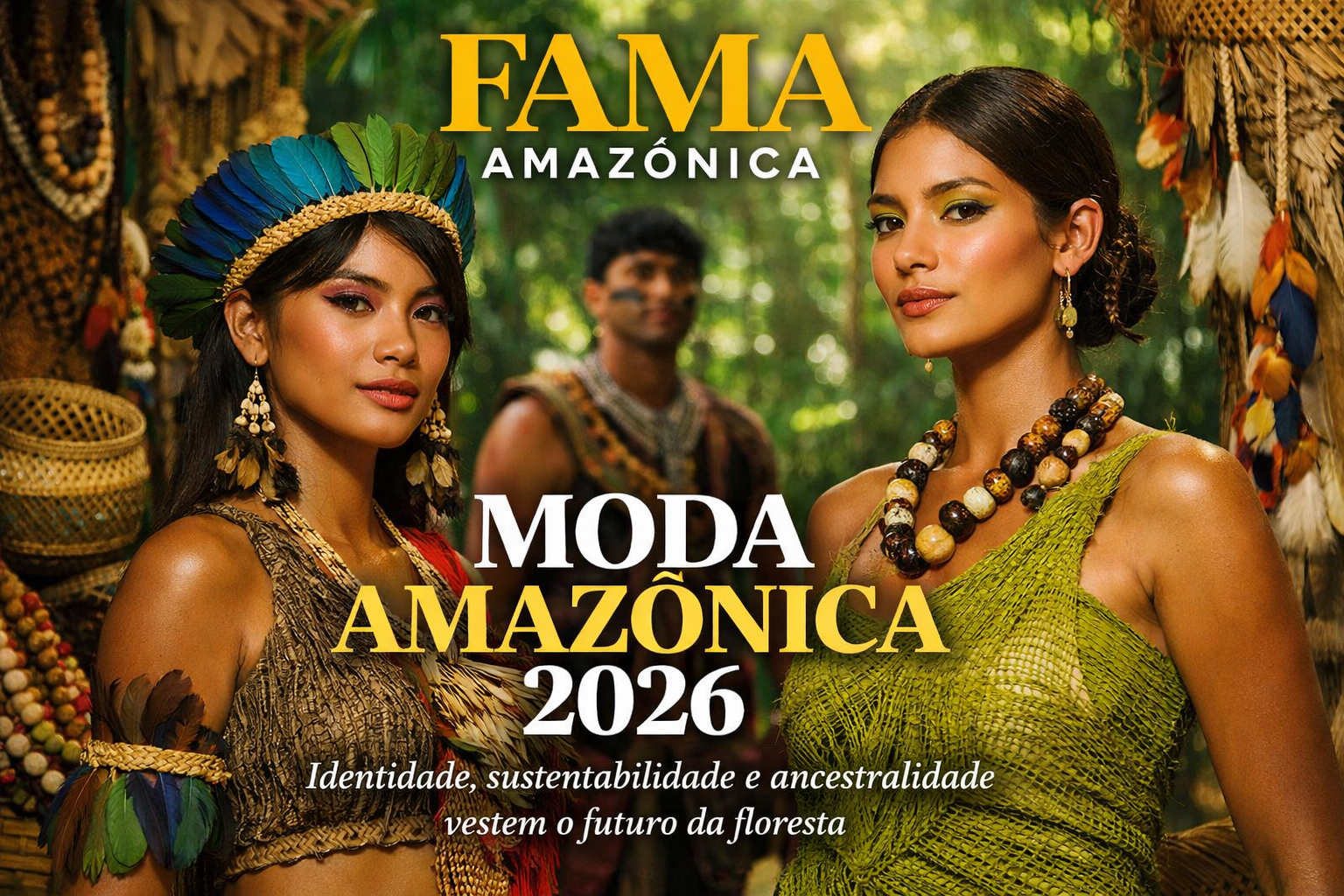 Moda Amazônica 2026: identidade, sustentabilidade e ancestralidade vestem o futuro