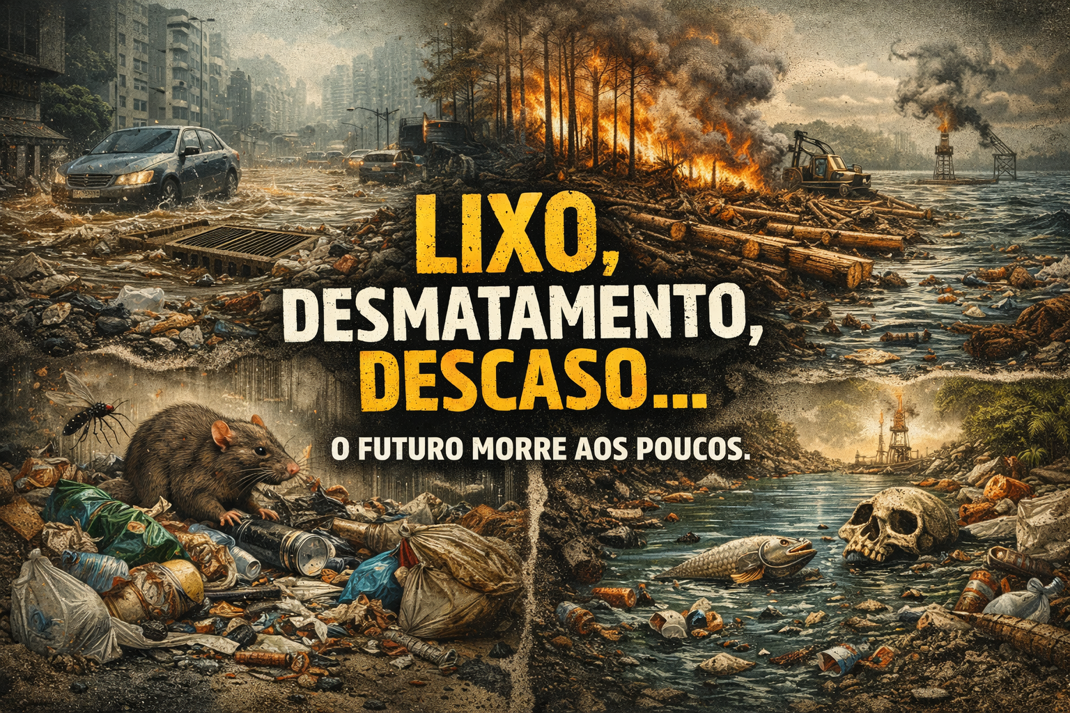 Lixo no lixo: décadas se passam — e nada muda