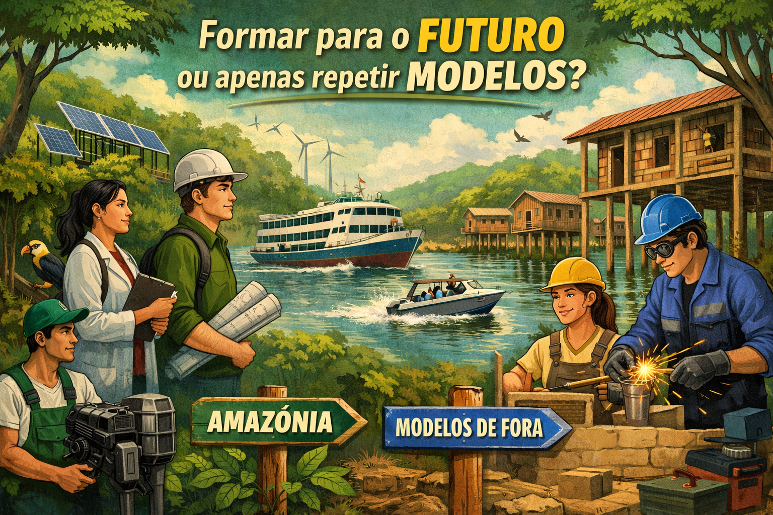 Universidades do Amazonas: formar para o futuro ou apenas repetir modelos?