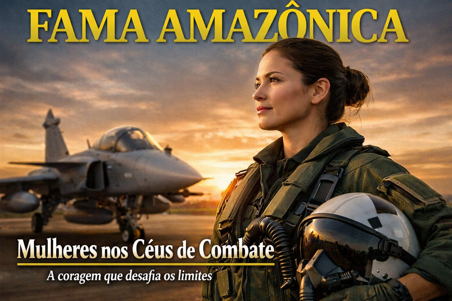 Mulheres nos Céus de Combate: quando a coragem ganha asas