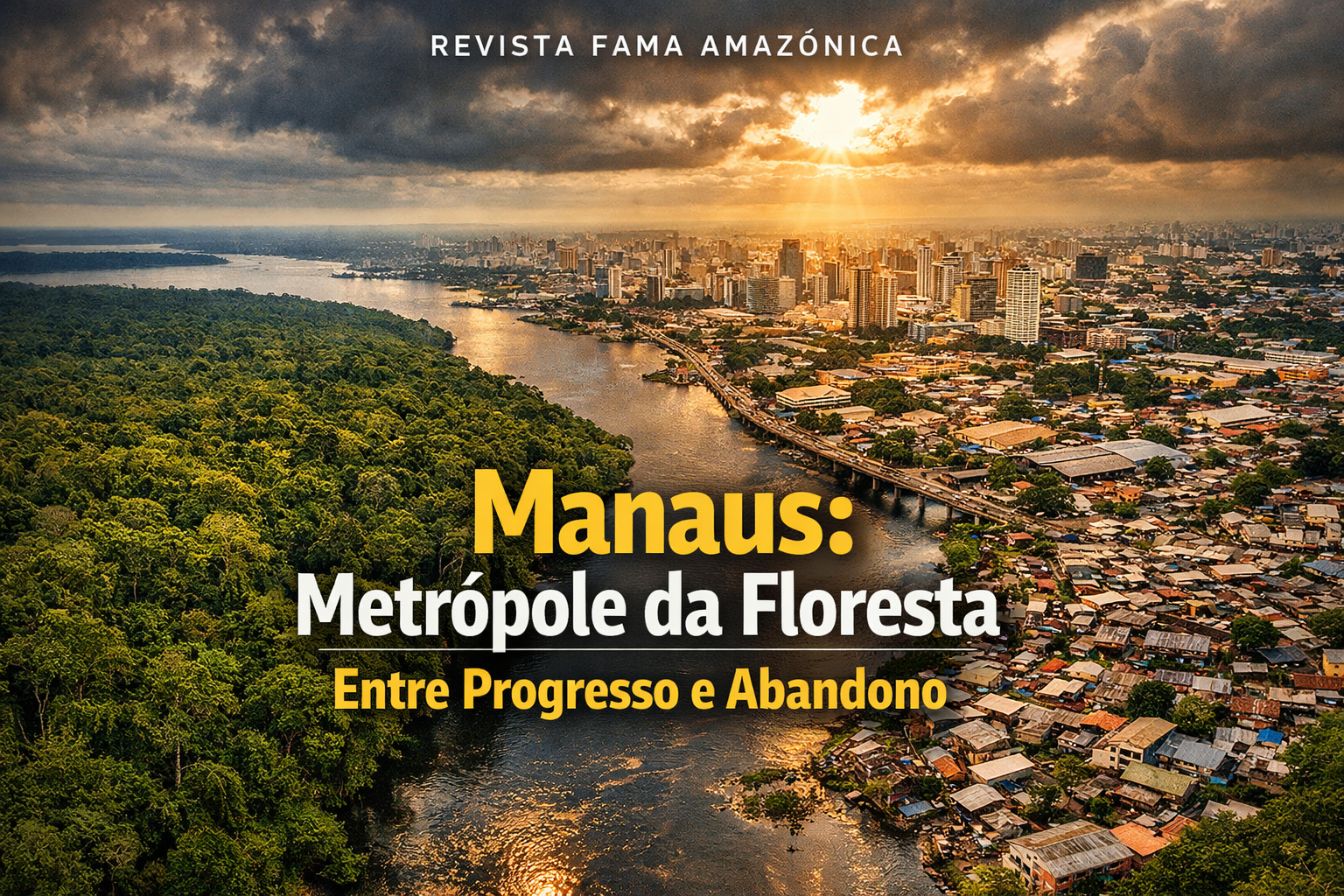 Manaus: metrópole da floresta entre progresso e abandono