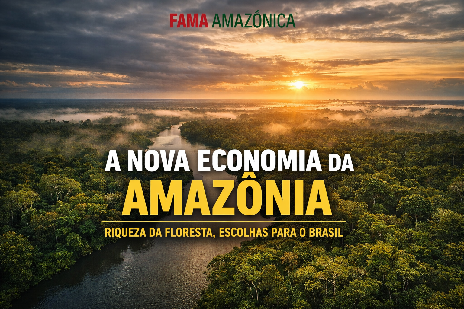 A nova economia da Amazônia