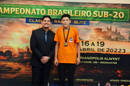 Do União da Vitória para o Brasil: jovem enxadrista conquista título de Mestre Nacional e revela força do xadrez no Norte