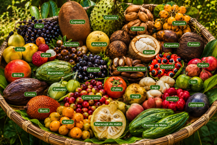 A floresta amazônica guarda uma das maiores riquezas naturais do planeta: suas frutas exóticas, nutritivas e cheias de história.
