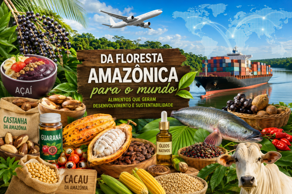 Da floresta amazônica para o mundo