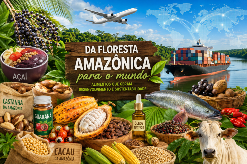 Da floresta amazônica para o mundo