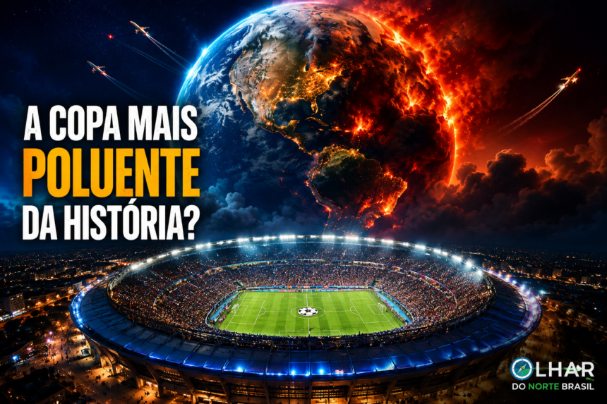 COPA DO MUNDO 2026: O FUTEBOL, O CARBONO E A PERGUNTA QUE NINGUÉM QUER RESPONDER