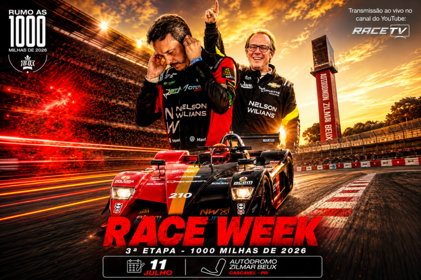 Amazonas acelera rumo a Cascavel: Paulinho de Carli busca mais uma vitória na Race Week e segue na luta pelo bicampeonato