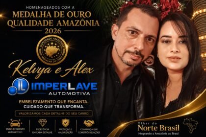 Imperlave Manaus é homenageada com a Medalha de Ouro Qualidade Amazônia 2026