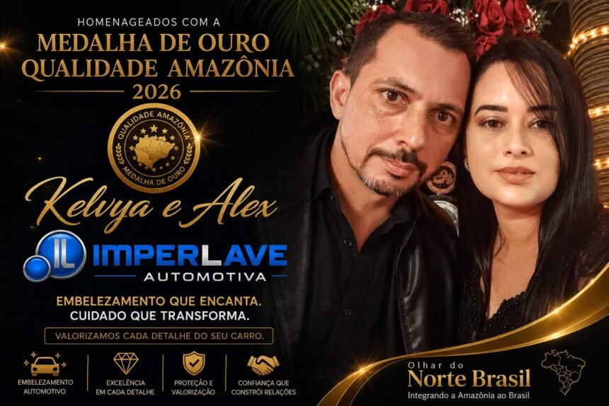 Imperlave Manaus é homenageada com a Medalha de Ouro Qualidade Amazônia 2026