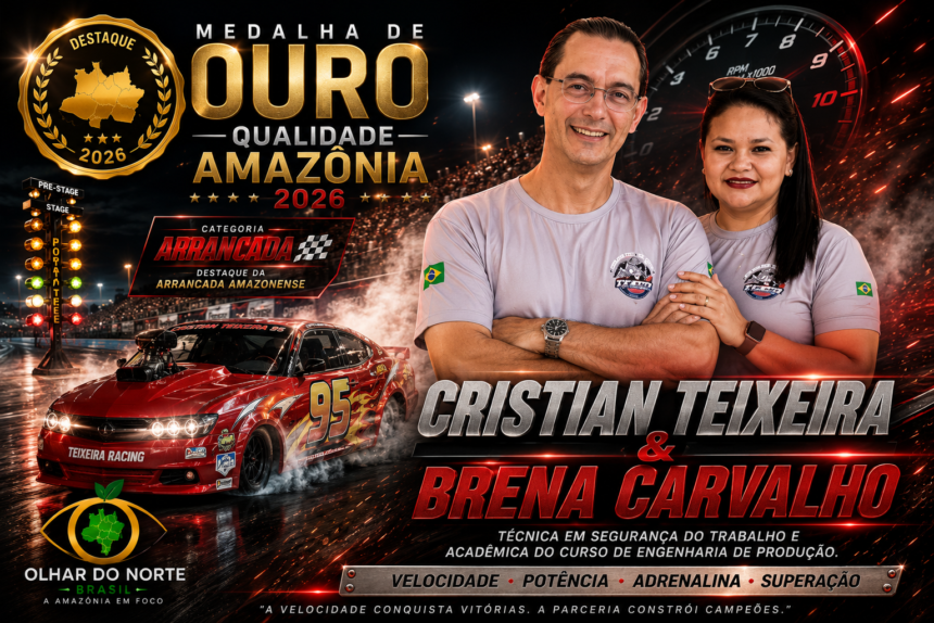 Cristian Teixeira e Brena Carvalho: quando a paixão pela velocidade se transforma em legado