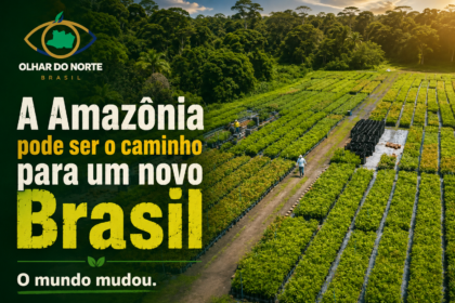 A Amazônia pode ser o caminho para um novo Brasil.. O mundo mudou