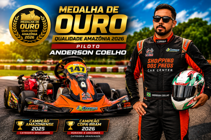 Anderson Coelho: velocidade, títulos e uma tradição familiar que atravessa gerações