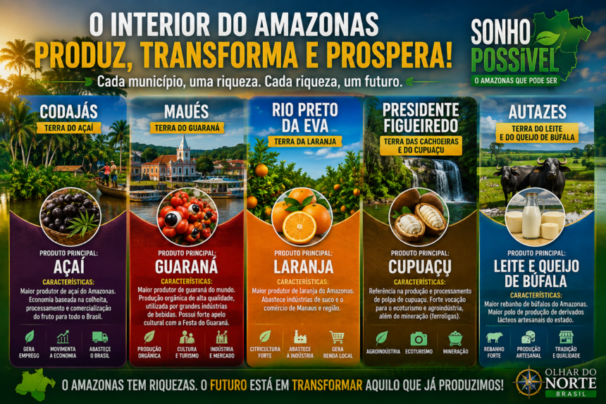 SONHO POSSÍVEL: POR QUE O INTERIOR DO AMAZONAS NÃO PODE INDUSTRIALIZAR O QUE JÁ PRODUZ?