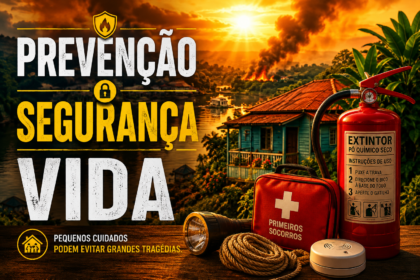 Calor intenso acende o alerta no Amazonas: prevenir incêndios pode salvar vidas e patrimônios