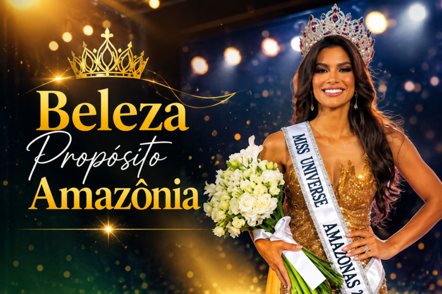 Tarcia Ciarlini conquista o Miss Universe Amazonas 2026 e levará a beleza, a cultura e a representatividade do estado ao cenário nacional Tarcia Ciarlini é coroada Miss Universe Amazonas 2026 e inicia jornada rumo ao título nacional